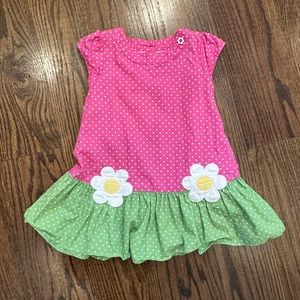 Gymboree polka dot dress 18-24 mo